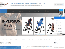 Tablet Screenshot of chinameier.com